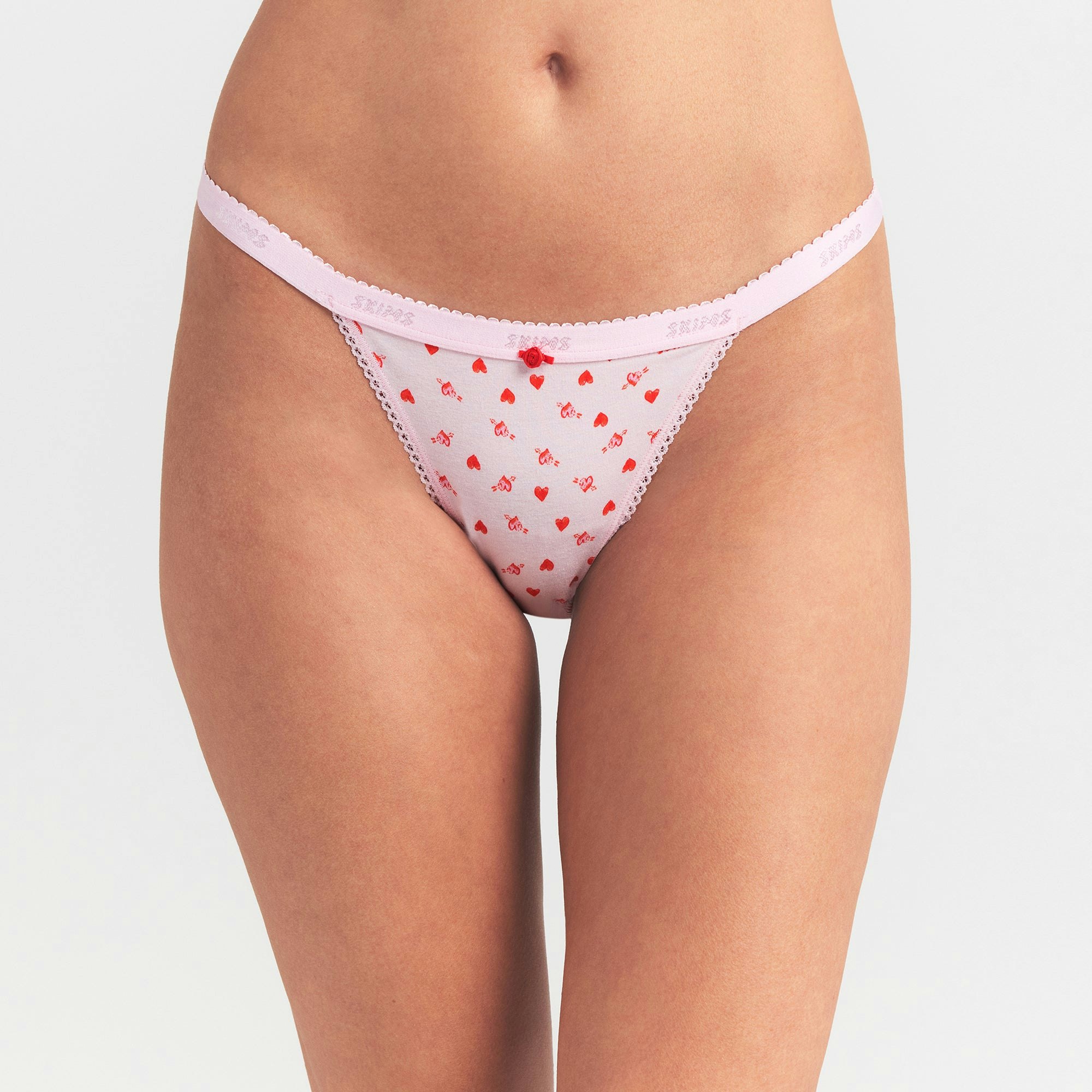 Logo Picot String Bikini