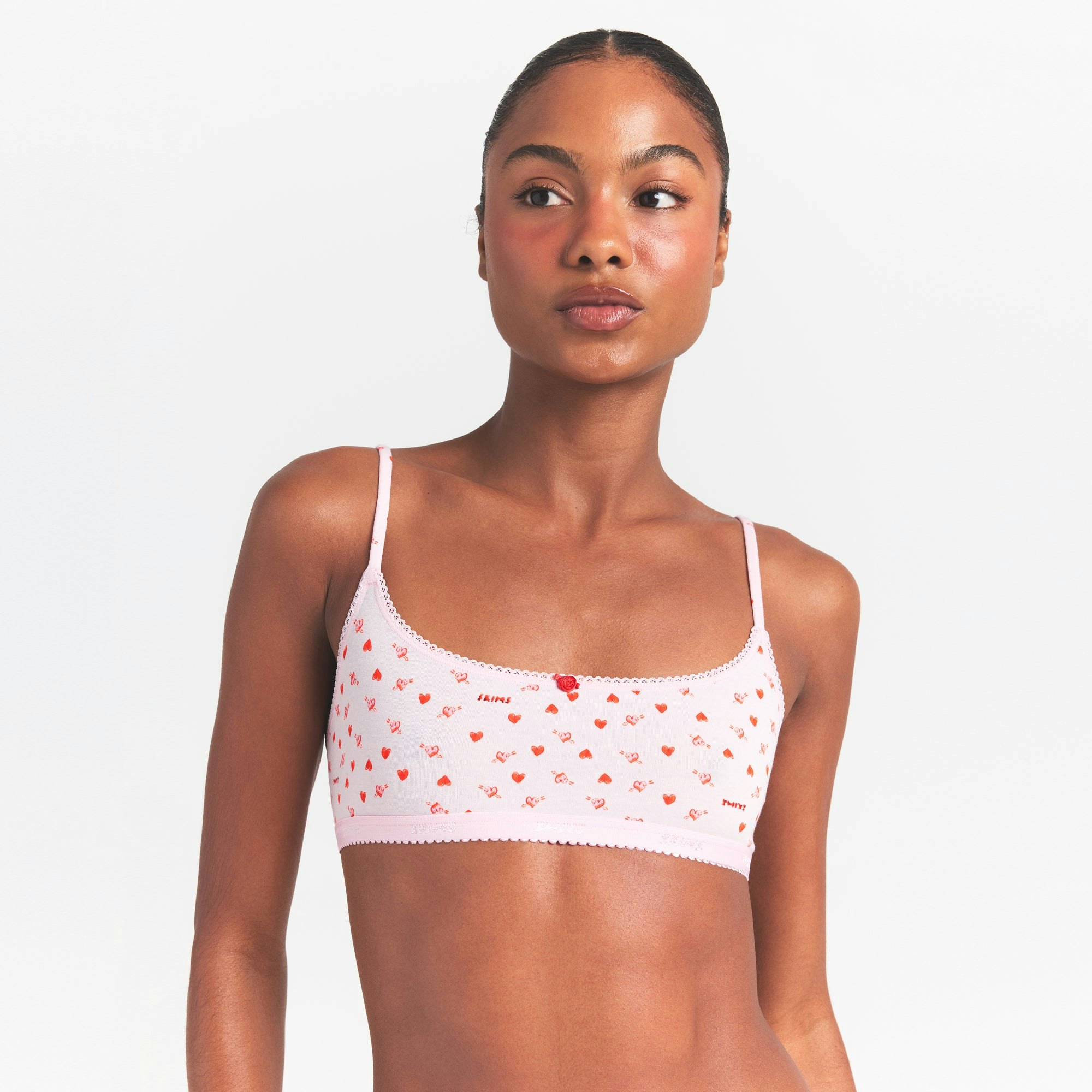 Logo Picot Scoop Bralette - 3