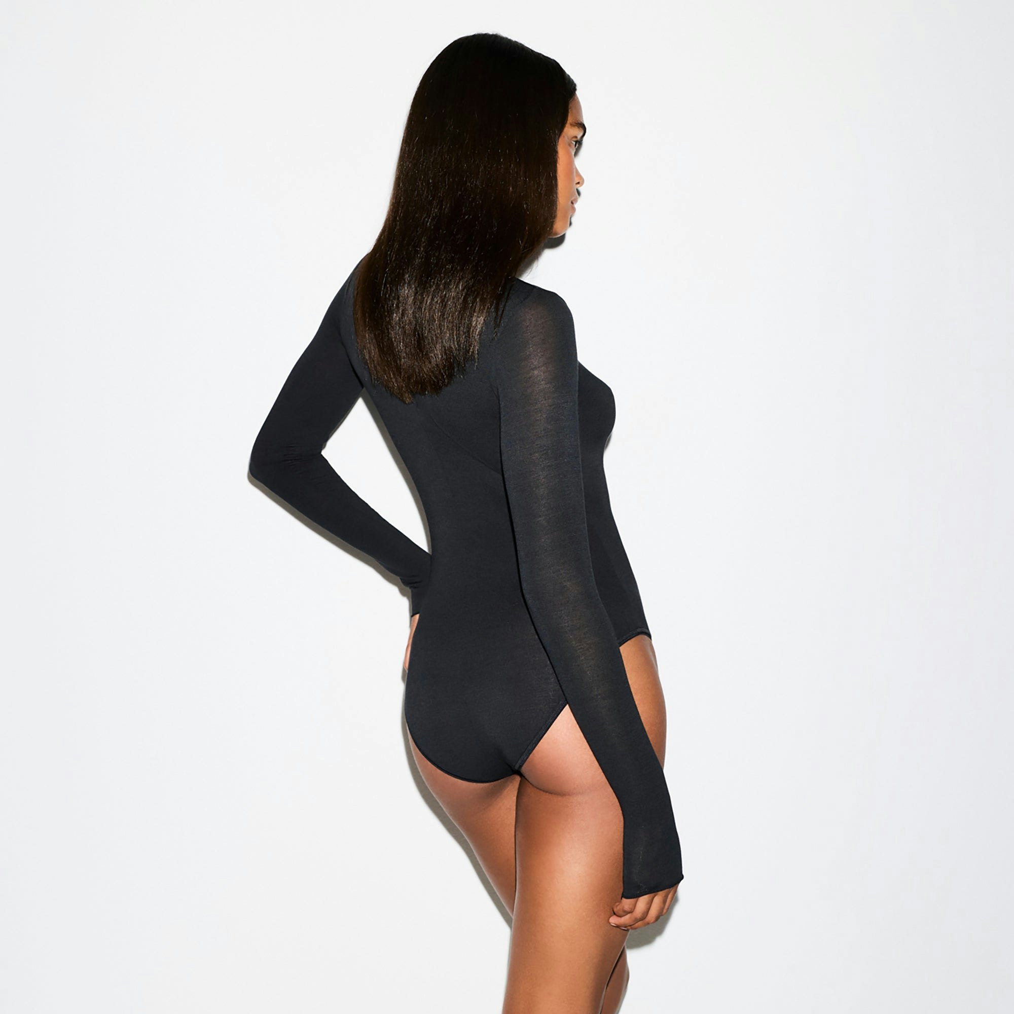 Long Sleeve Turtleneck Bodysuit - 5