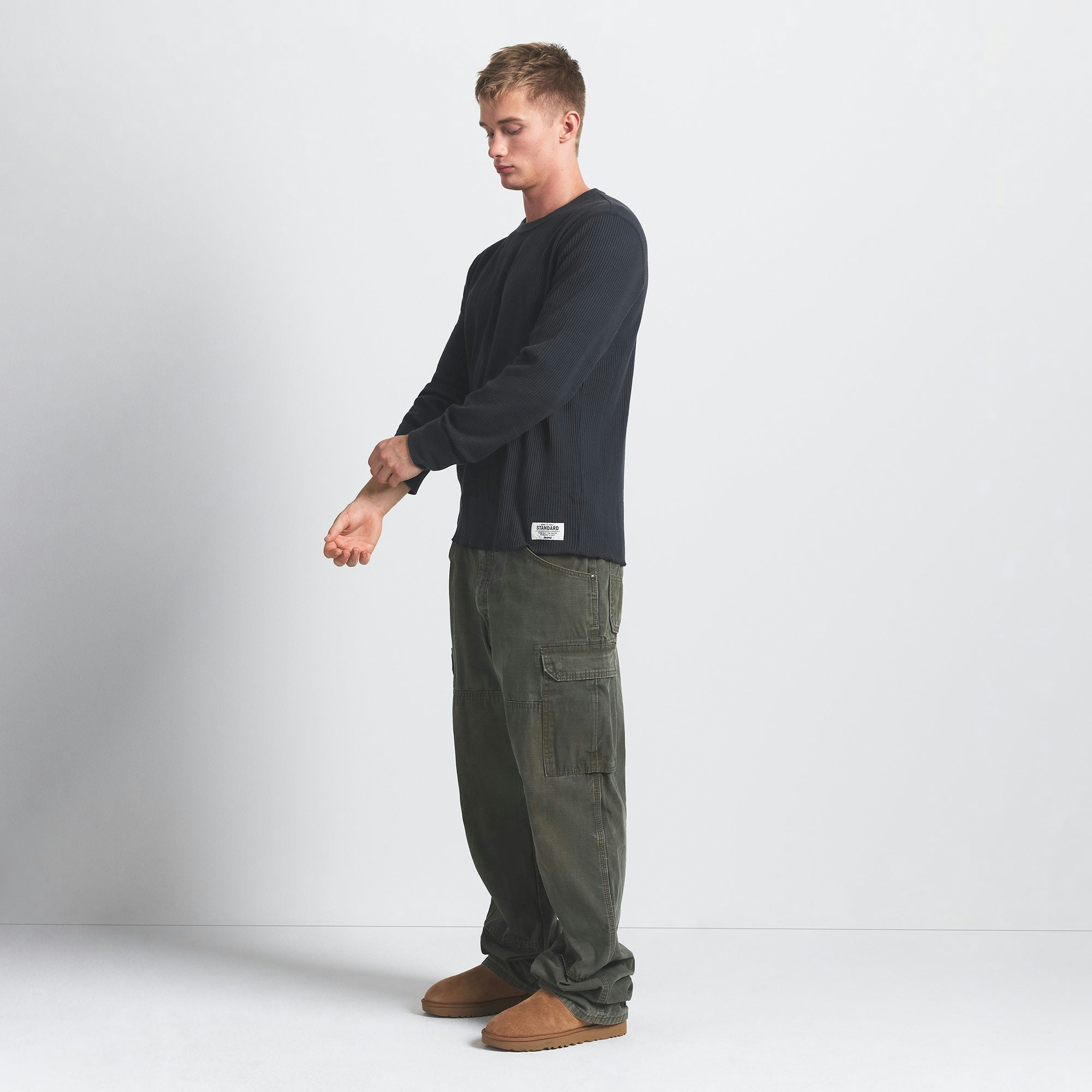 Mens Long Sleeve Top - 4