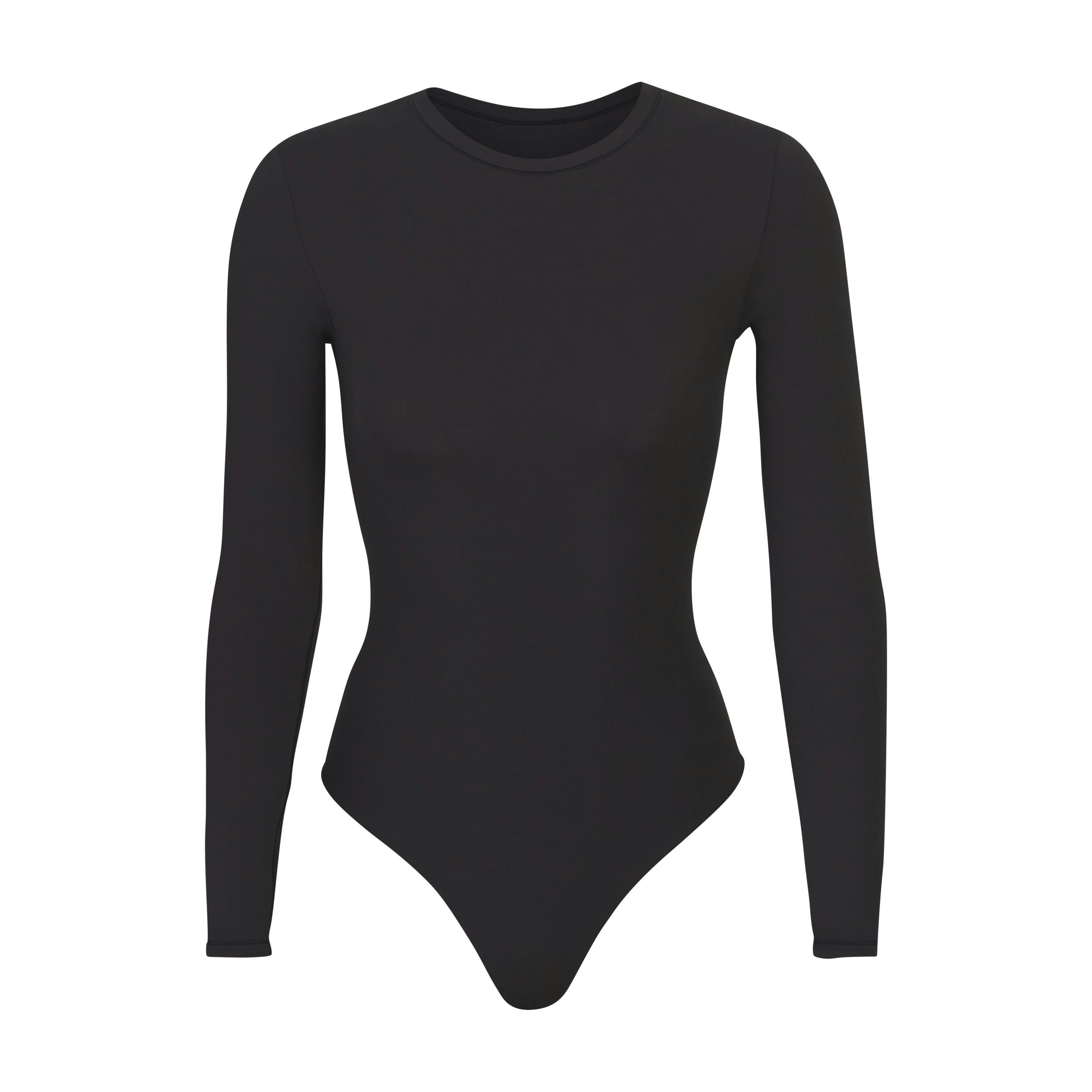 Long Sleeve Crew Neck Bodysuit - 5