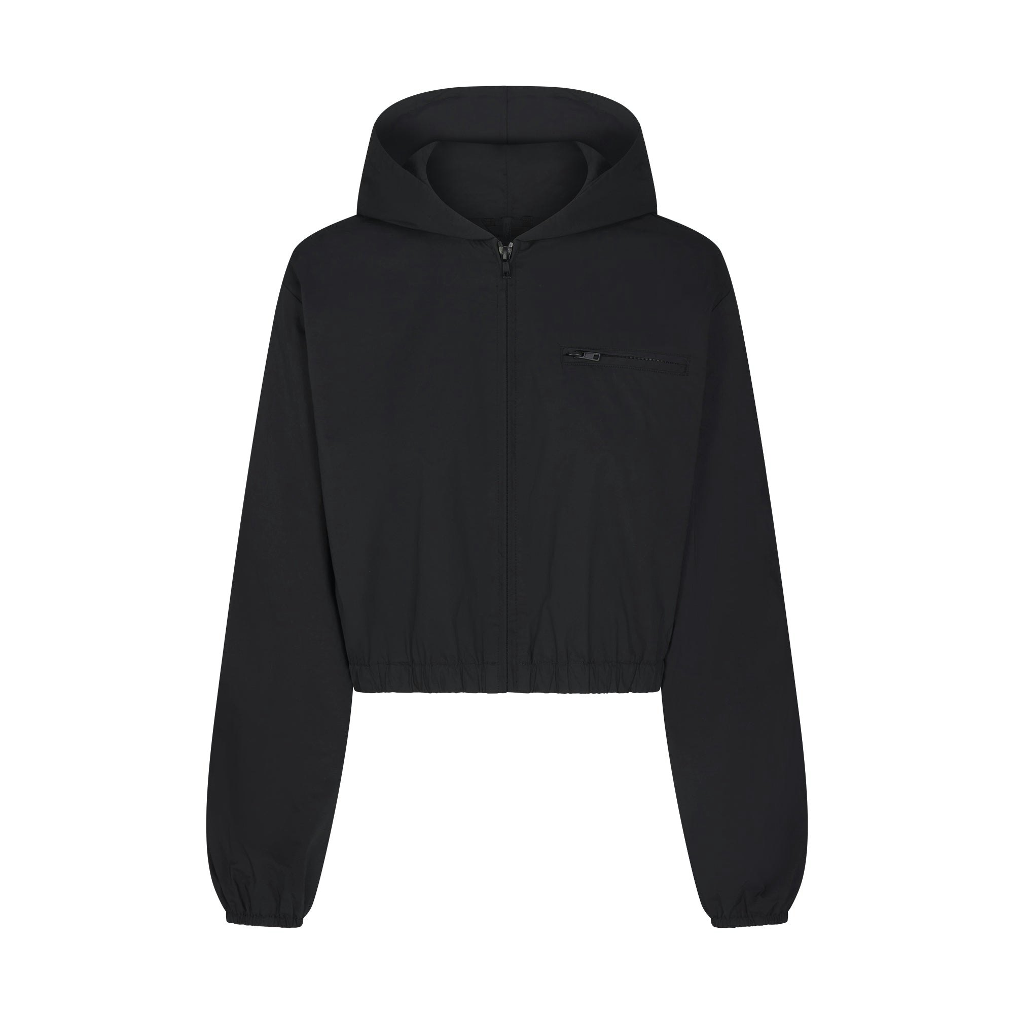 Cropped Zip up Jacket - 4