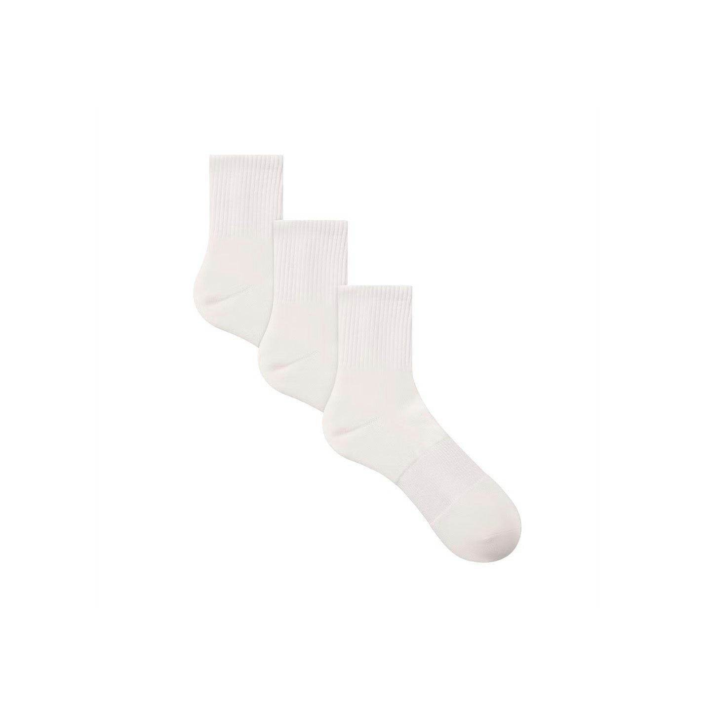 Mens 3/4 Crew Sock 3-Pack