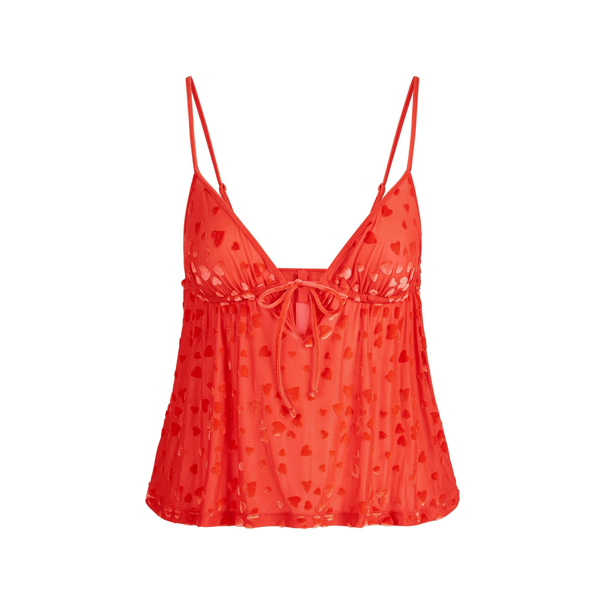 Sheer Velvet Cami and Pant Set - 7