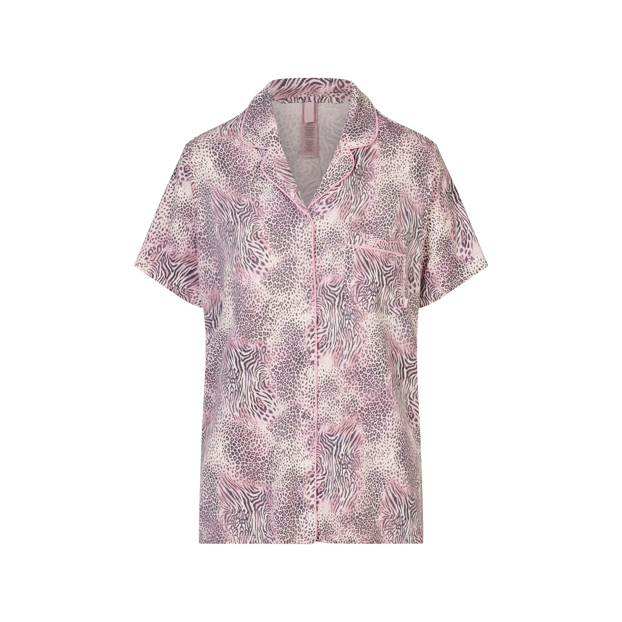 Short Sleeve Button up Set - 6