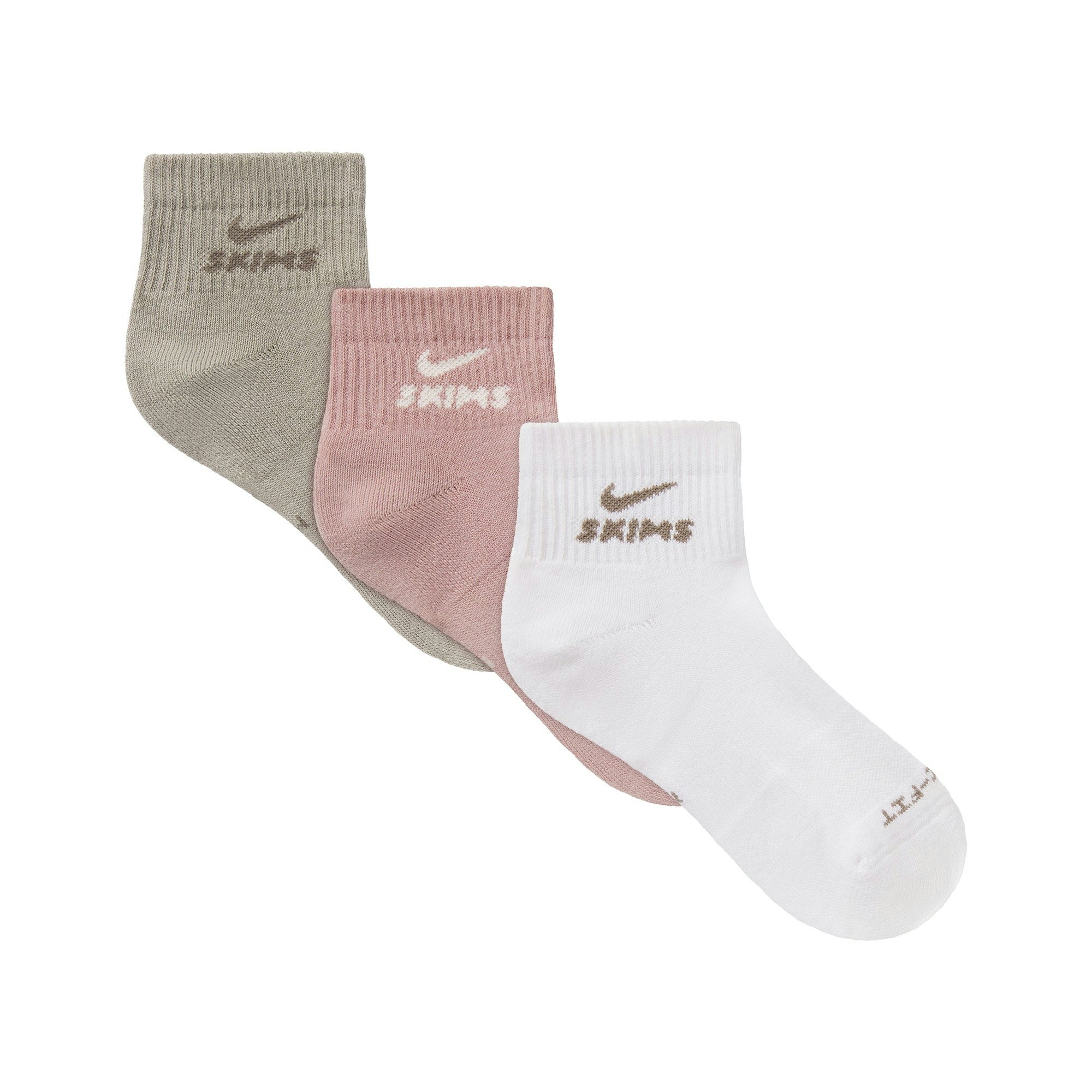 Dri-Fit Quarter Crew Sock 3-Pack - 8