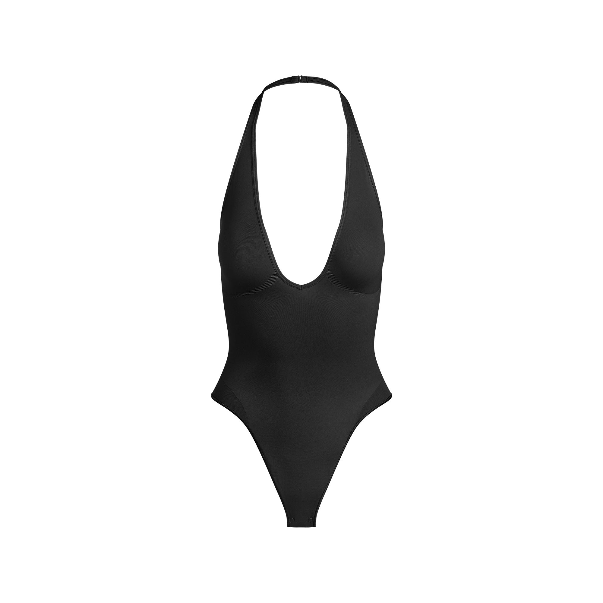Deep Plunge Thong Bodysuit - 7