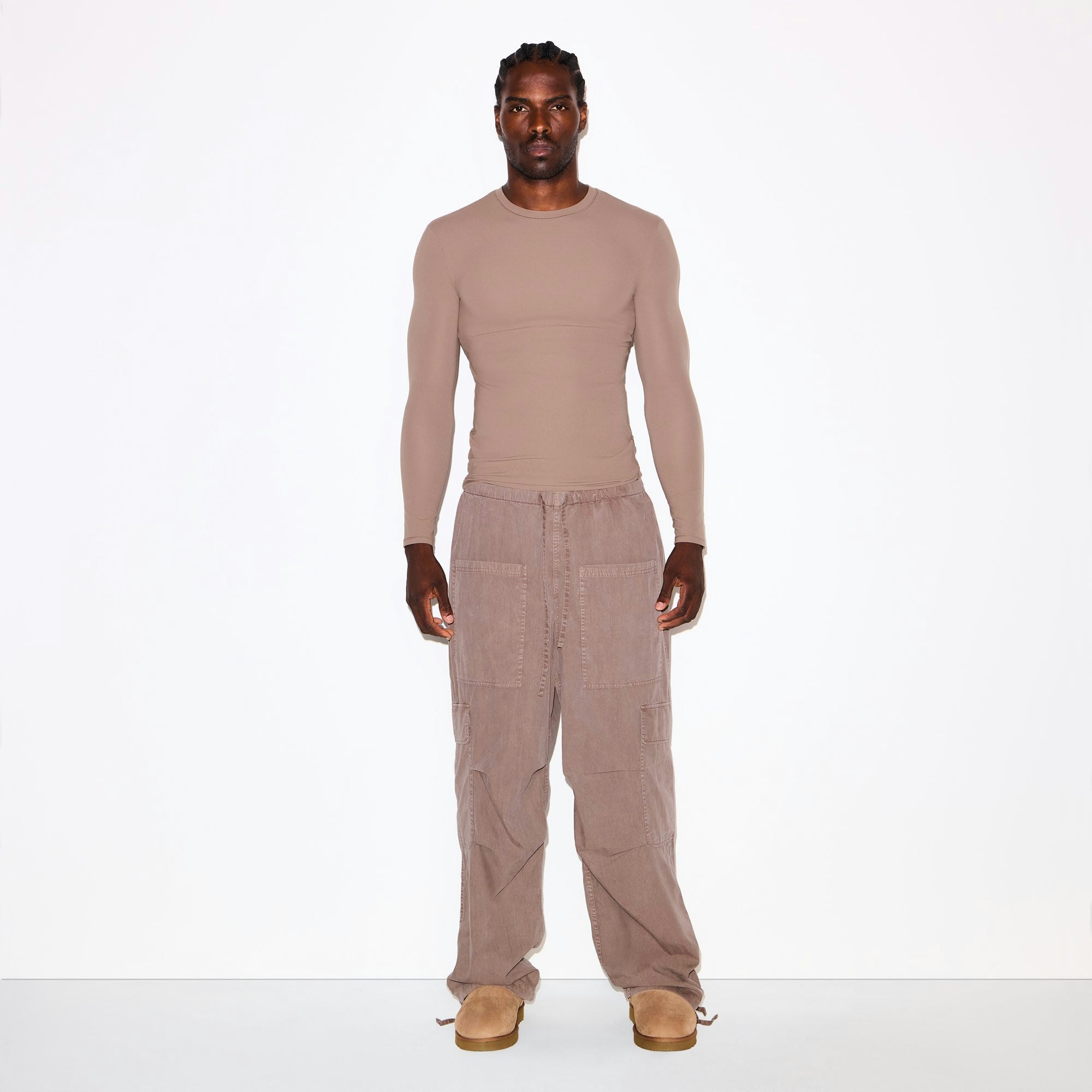 Mens Slim Long Sleeve T-Shirt - 7